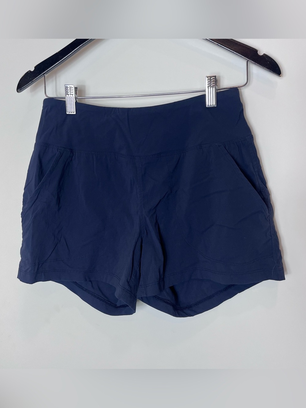 Mountain Hardwear Women's Dynama Shorts Navy Active Stretch Small Hike Gorpcore
